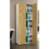 thumbnail of VCM Büroschrank Lona Weiß / Honig-Eiche