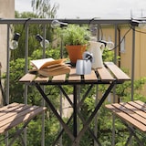 thumbnail of Relaxdays Aschenbecher mit Deckel, draußen & drinnen, HxD 9x7,5 cm, Windaschenbecher Edelstahl, Garten & Balkon, silber