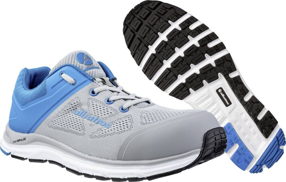 Albatros LIFT GREY IMPULSE LOW 646700-41 ESD Sicherheitsschuh S1P Schuhgröße (EU): 41 Grau, Blau 1 S