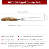 thumbnail of Hezhen - Fourchette à viande en acier inoxydable - B30 Master series