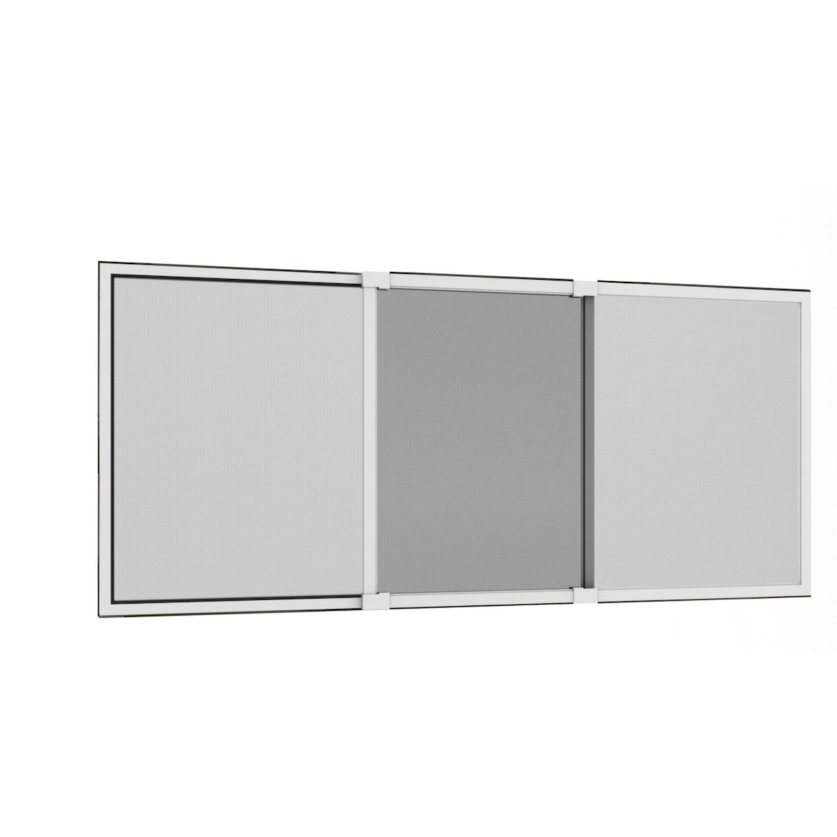 Alu Fliegengitter Schiebefenster 75x100 weiss 101690201-VH