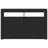 thumbnail of vidaXL Sideboard Schwarz Engineered Wood 116 x 30 x 75 cm Rechteckig