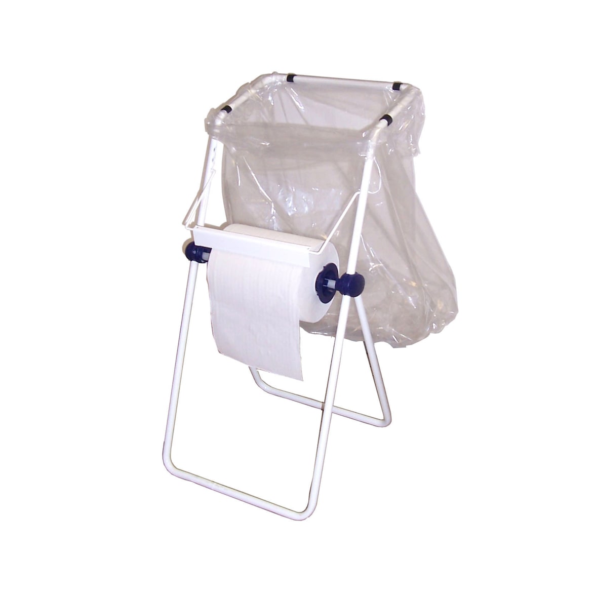 Tecnokit porta rotolo da pavimento con porta sacco per rifiuti 470