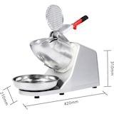 thumbnail of Tritaghiaccio Elettrico a Doppia Lama 380 W Macchina per Cono di Neve 2200 Giri/min