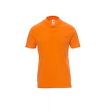 thumbnail of PAYPER Poloshirt ROME - Herren - Baumwolle Piqué - Ton-in-Ton Knöpfe orange XS