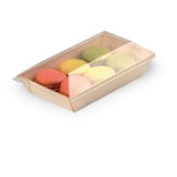 thumbnail of ECOLOMIQUE - 100 Pcs - Barquette en bois "Samouraï" - 13 x 6,5 x 2 cm - ECO210SAMBQ65