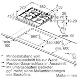 thumbnail of Bosch Serie 6 PCH6A5I90, Gaskochfeld, 60 cm, Edelstahl