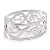 thumbnail of 4er Set Serviettenringe Vita, edel versilbert, anlaufgeschützt, Länge 5 cm