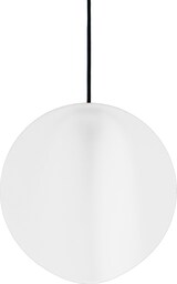 thumbnail of Sirio LED-Design-Pendelleuchte aus weißer Keramik mit opalfarbenem Polycarbonat-Diffusor, warmes Licht 2700 K, 8 W, Durchmesser 24 cm, IP40