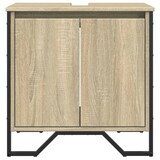 thumbnail of vidaXL Waschbeckenunterschrank Sonoma-Eiche 60x35x60 cm Holzwerkstoff