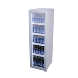 thumbnail of Gastro-Cool - Flaschenkühlschrank schmal - Retro Look - Vintage - Glastür / 140l - Weiss - GCGD135