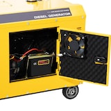 thumbnail of MSW Notstromaggregat Diesel - 7220 / 8500 W - 30 L - 230/400 V - mobil - AVR - Euro 5