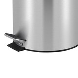 thumbnail of V-part RVS-afvalemmer Roestvrij-staal 262 mm 265 mm 420 mm zilver