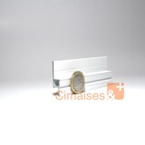 thumbnail of Cimaise Deco Rail 200 cm + vis & chevilles - Cimaise Tableau Artiteq