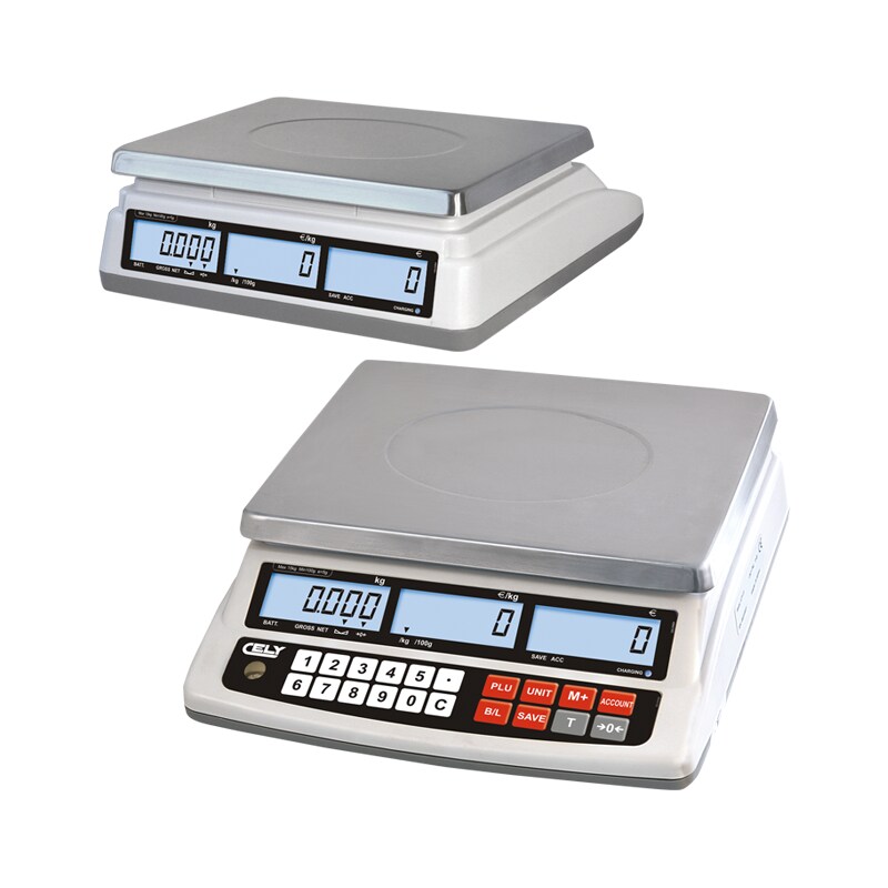 Balanza peso-precio-importe cely spc 30kg/10g