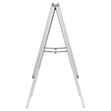 thumbnail of NOBO Cornice a scatto per poster a cavalletto Premium Plus, in formato A2, Argento, 1902207