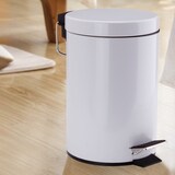 thumbnail of MSV Kosmetikeimer Weiß Mülleimer Treteimer Abfalleimer - 3 Liter – mit Herausnehmbaren Inneneimer