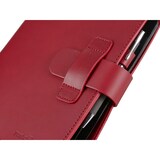 thumbnail of Ruitertassen Terminplaner A5 (20x24cm) Leder rot Terminkalender mit Systemeinlage und Kalender 1 Woche auf 2 Seiten