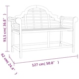 thumbnail of Helloshop26 - Salon de jardin meuble d'extérieur ensemble de mobilier 4 pièces bois de teck solide 02_0016247