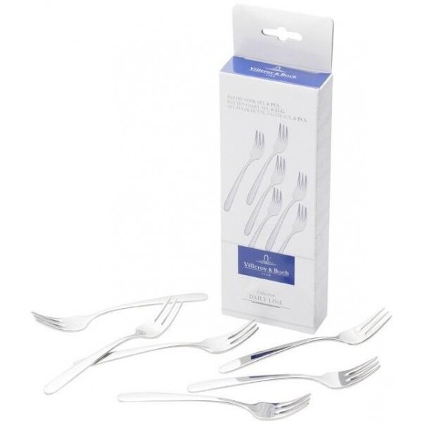 Villeroy & Boch Daily Line Kuchengabel-Set 6tlg. je 147mm