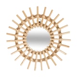 thumbnail of Lot de 3 Miroirs Soleil en Rotin  D 28 cm