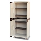 thumbnail of Opbergkast 2 deuren 4 planken 70 x 47 x 184 cm 4 voeten Capaciteit 100 kg max INTEC