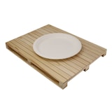 thumbnail of Runde Teller aus Zellstoff , kompostierbar, Farbe Natur, ø 23 cm, h 2 cm  50 Stück