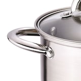 thumbnail of Renberg - Alexander PRO 6-teiliges Kochgeschirrset mit Deckel aus induktionsgeeignetem Edelstahl