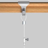 thumbnail of Pack 5 crochets galerie pour corniche 18 mm - Accrochage Tableau Artiteq Laiton