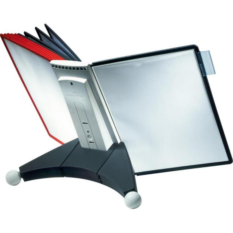 Durable 5632 00 Sichttafelsystem SHERPA® TABLE - 10 Tafeln, anthrazit/grau