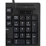 thumbnail of Renkforce RF-CKB-201 USB Tastatur Schweiz, QWERTZ Schwarz Chipkarten-Leser