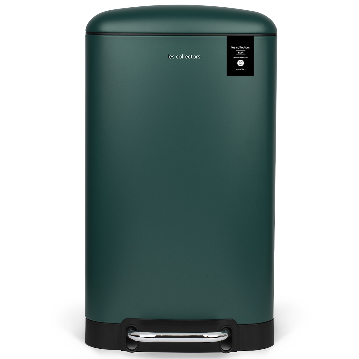 Les Collectors N°863 - Poubelle à pédale 40L, duck green edition