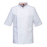 thumbnail of Portwest - Veste de cuisine manches courtes en tissu aéré Blanc Taille 2XL