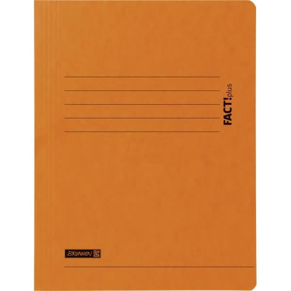 Sammelmappe Fact! A4 375g/qm Karton orange