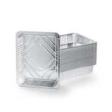 thumbnail of Metro Professional Vaschetta rettangolare alluminio R84G 6 porzioni alta silver - (1 cf x 50 pz)