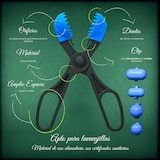 thumbnail of La Croquetera - Set mit multifunktionalem Utensil mit 4 austauschbaren Formen und 40 Aufbewahrungstabletts für Kroketten in Blau