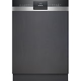 thumbnail of Siemens iQ300, Teilintegrierter Geschirrspüler, 60 cm, Gebürsteter Stahl, XXL SX53ES22CE