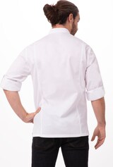 thumbnail of Chef Works® Kochjacke LANSING, Druckverschluss, Cool Vent, lite, Weiß, Größe  M