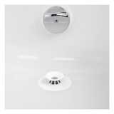 thumbnail of Umbra Flex Badewannenstöpsel und Haarsieb, Abflusssieb, Silikon, Weiß, Ø 9 cm, 023464-660