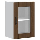 thumbnail of vidaXL Küchen-Hängeschrank mit Glastür Lucca Braun Eichen-Optik