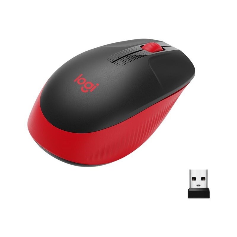 Logitech Rato sem fios M190 Vermelho