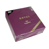 thumbnail of PAPSTAR 50 Servietten "ROYAL Collection" 1/4-Falz 40 cm x 40 cm lila