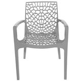 thumbnail of METRO PROFESSIONAL Fauteuil de terrasse Saphir, empilable, plastique, gris perle