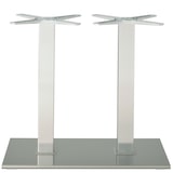 thumbnail of pemora Doppelsäulen-Tischgestell Untergestell Tischbein Edelstahl PADUA DUO IX