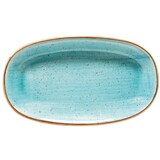 thumbnail of 12 x Aura Aqua Gourmet Platte oval 19x11cm * - Bonna  Premium Porcelain