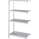 thumbnail of Stalgast Lagerregal aus Aluminium mit 2 Beinen 859x560x1680 mm (BxTxH)