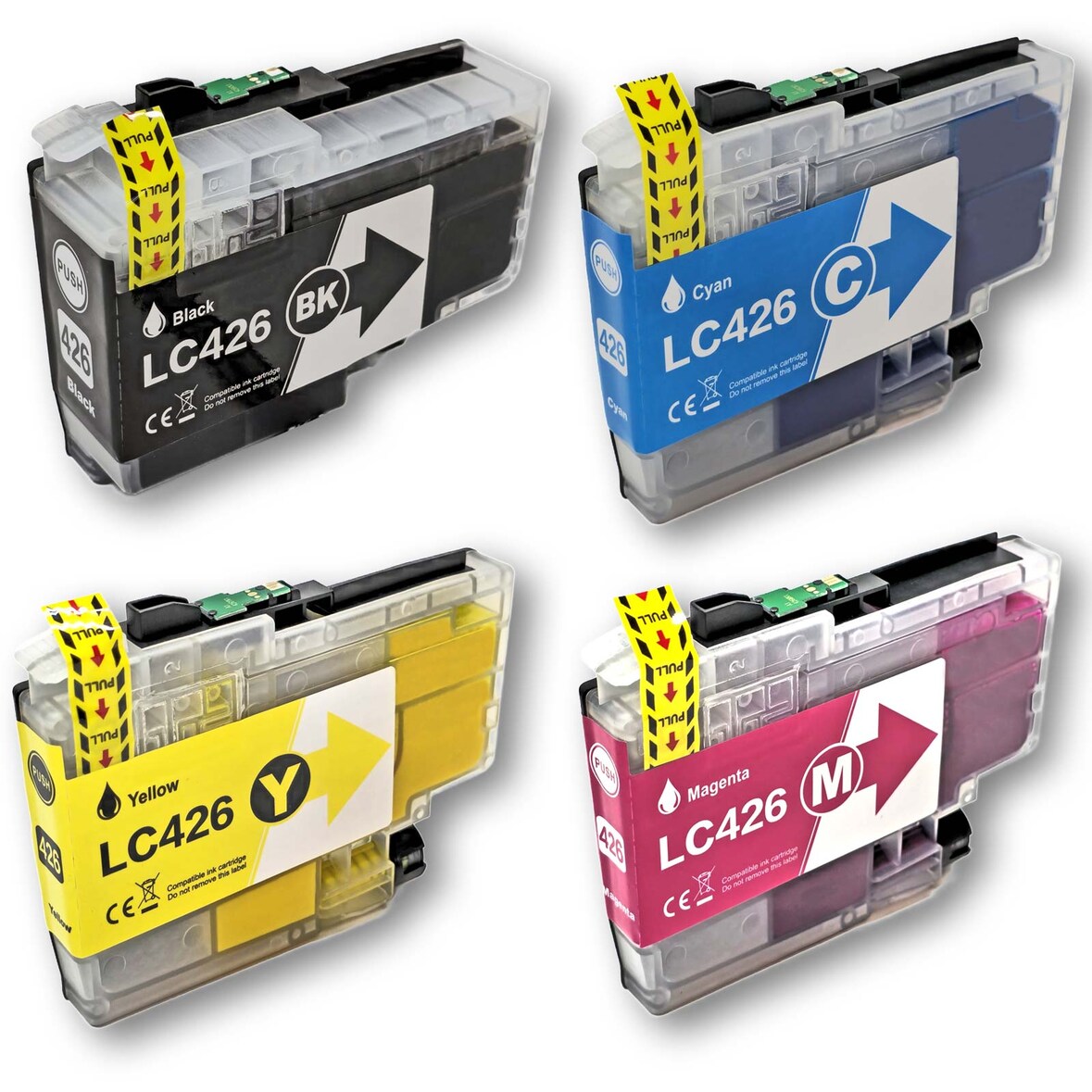 Gigao LC-426 Tintenpatronen Set Kompatibel für Brother MFC-J4540DW - 4er Pack CMYK