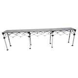 thumbnail of Comptoir pliant en acier pour stand buvette 286 x 40,5 cm Furnitrade