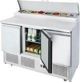 thumbnail of ICE-A-COOL 3 türige Belegstation mit Edelstahldeckel inklusive 8 * GN1/6, 380 Liter Kapazität
