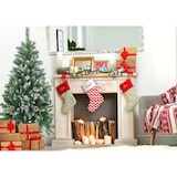 thumbnail of Tarrington House Besneeuwde kunstkerstboom, kunststof, Ø 81 x 150 cm, groen/wit